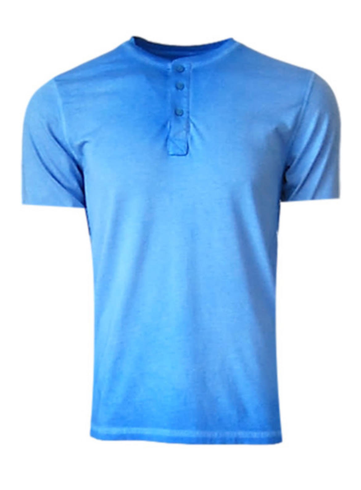 Georg Roth Los Angeles - LUXE HENLEY SHORT SLEEVE GARMENT DYED