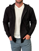 Georg Roth Los Angeles-HT-9008 Zip Hoodie Black