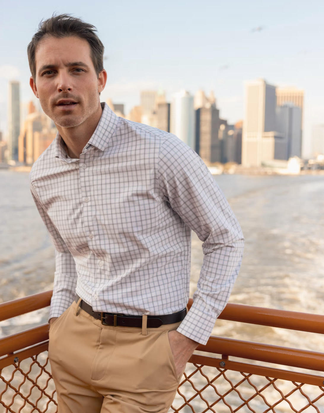 Mizzen+Main / White Stewart Plaid