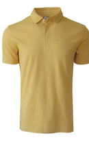 Relaxed and comfortable is our short sleeve organic slub cotton Polo with texture.
A vibrant shade of gold yellow to pair with shorts, chinos and denim.
1 Breast Pocket
100% Organic cotton
Hand or Machine wash cold and lay flat to dry (No bleach please)