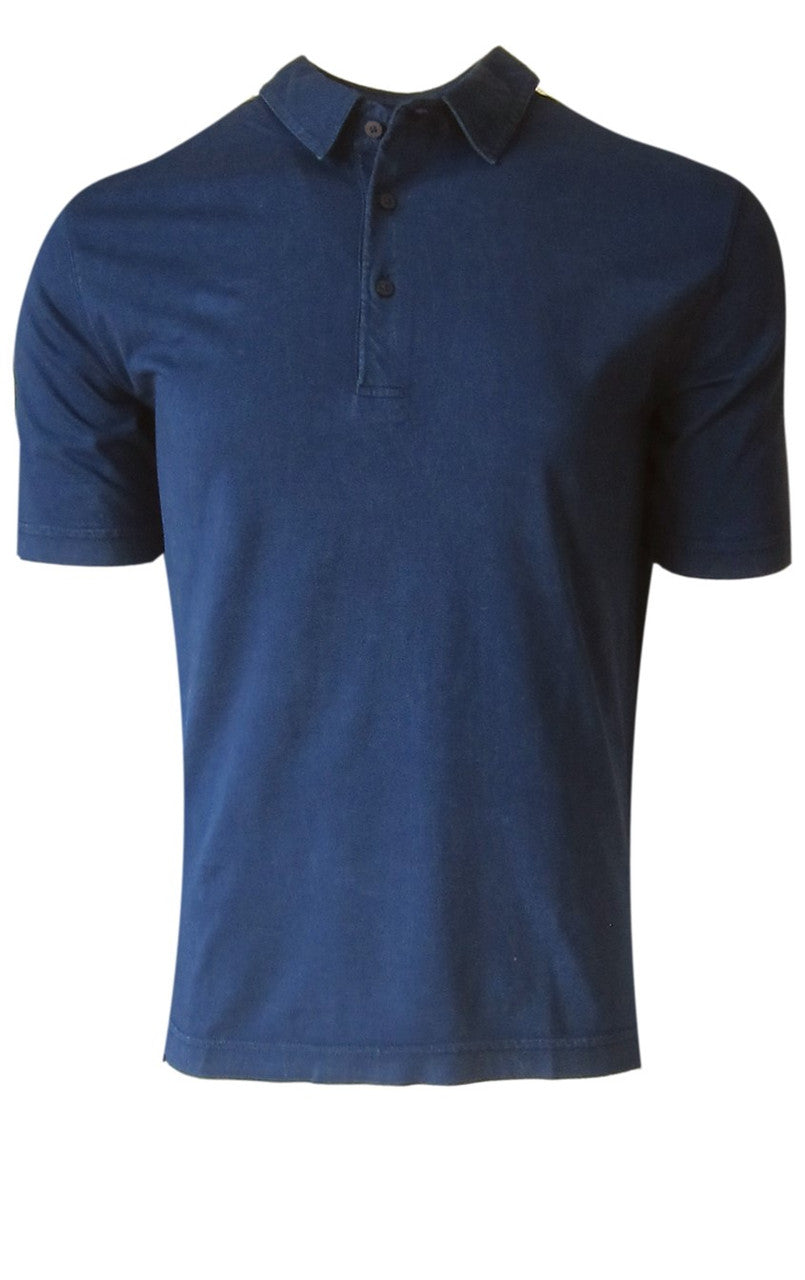 GEORG ROTH LOS ANGELES - LUXE PIMA POLO POSS-5603 INDIGO BLUE