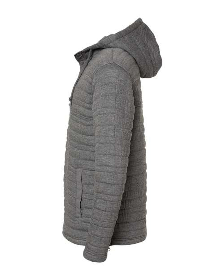 Georg Roth Los Angeles - QSH-70088-GREY - QUILTED HOODIE