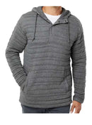 PURE COMFORT PULLOVER COTTON QUILTED HOODIE
70% Cotton / 30% Pol
Machine or Hand wash as in cold water, no bleach 