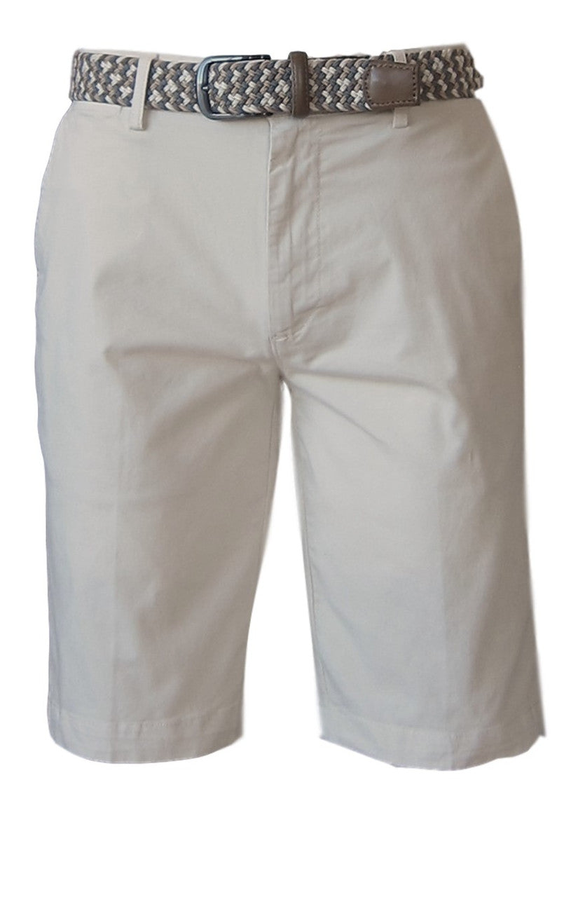 Georg Roth Los Angeles - MENS-CHINO-SHORTS W/STRETCH-SAND-SH-1017-Inseam 11"