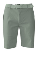 MENS CHINO SHORTS W/ STRETCH-Oxford-Fern-SH-6417- Inseam 11"