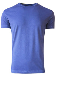 Georg Roth Los Angeles - Luxury Crew Neck Short Sleeves Pima Cotton Mens Garment Dyed T-Shirts